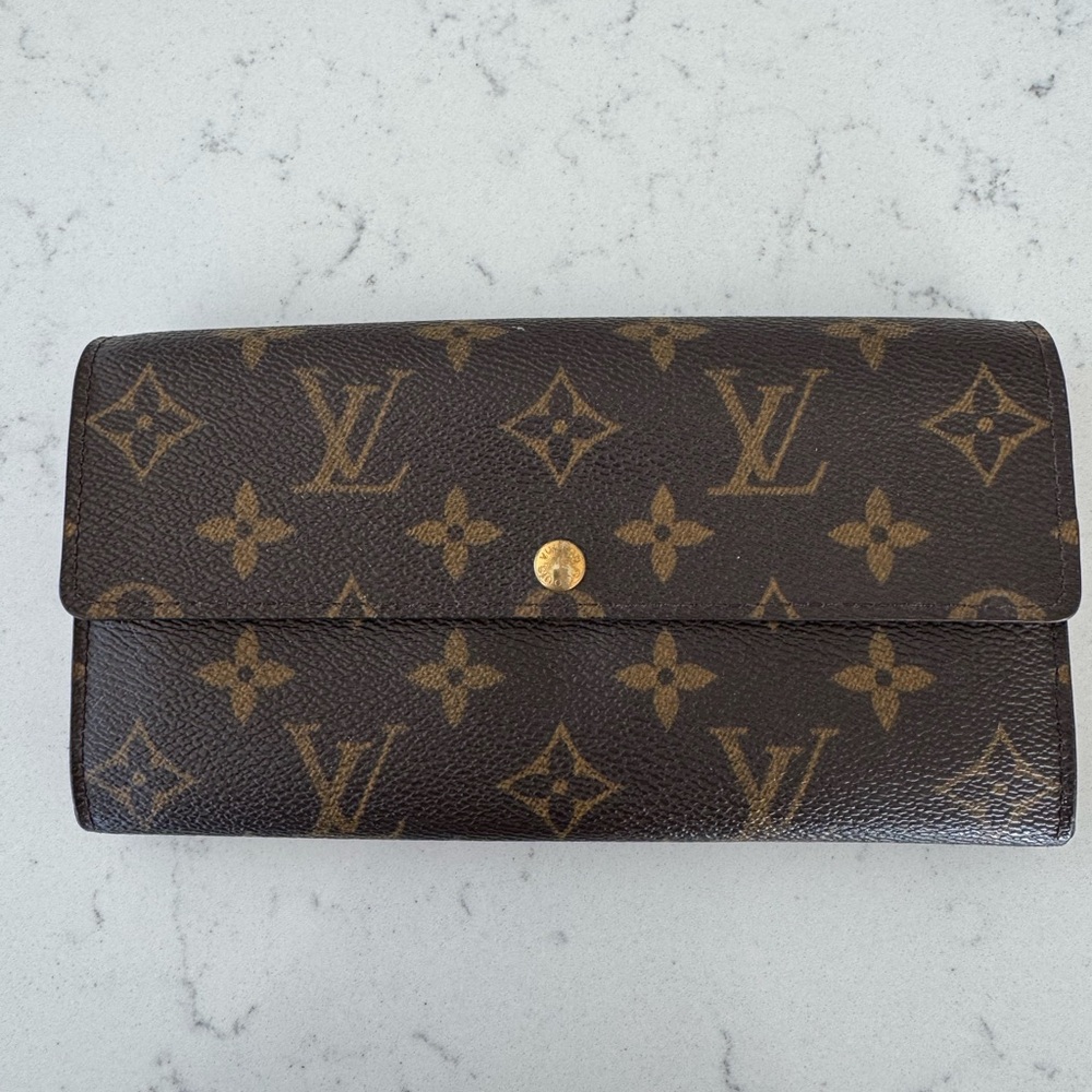 Louis Vuitton Classic Brown Monogram Wallet